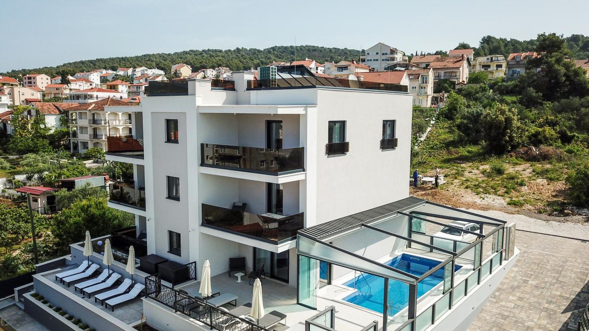 Villa 23 B Heated Pool Trogir Luaran gambar